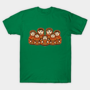 MATRYOSHKA DOLLS family by San Miguel T-Shirt